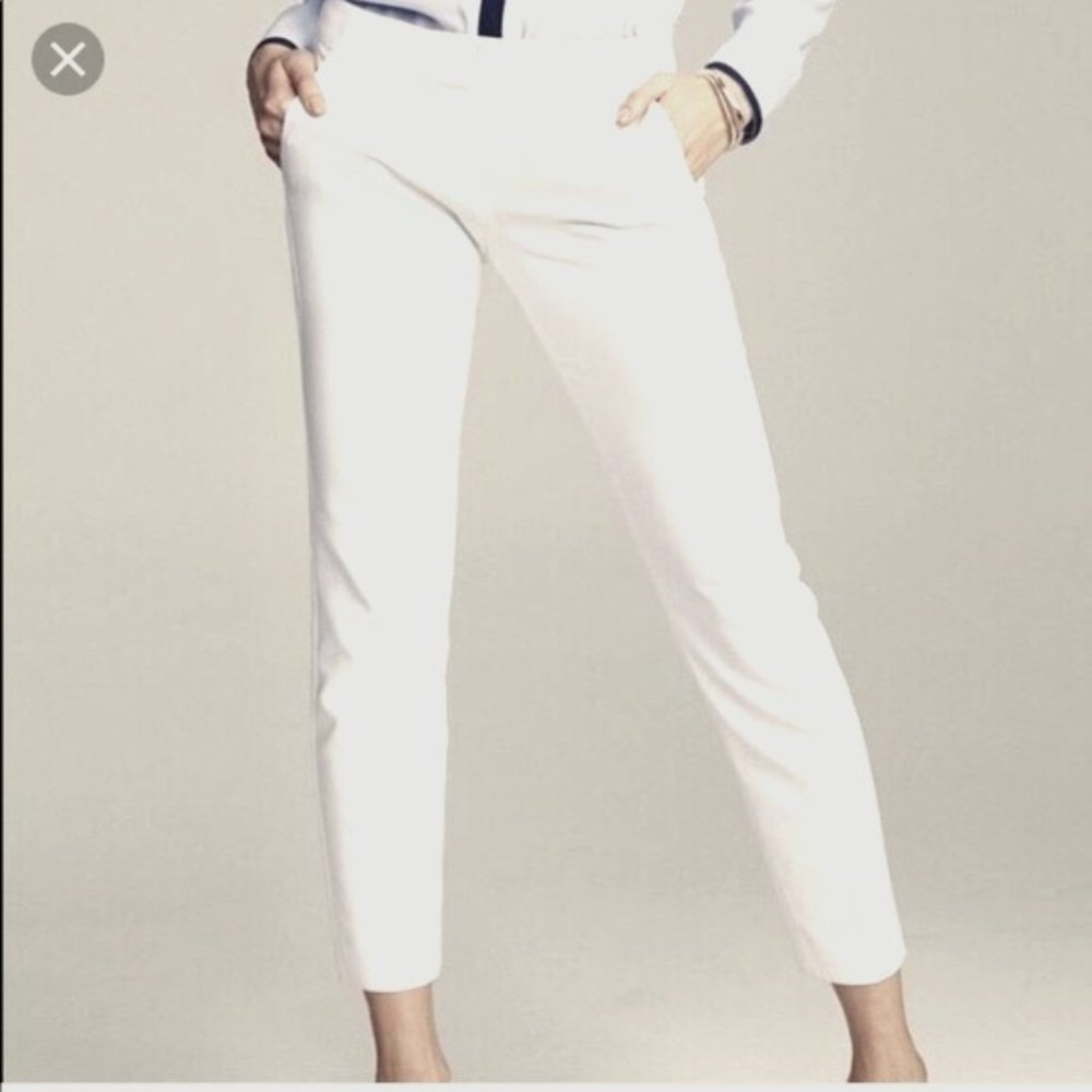 Express Columist Work Pant Cream